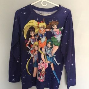 Sailormoon long sleeve shirt